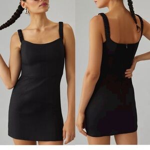 Reformation Black Mini Dress